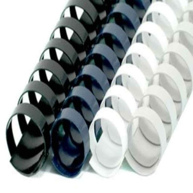 플라스틱링 12mm 백색 100p, 제본기 스프링 소모품