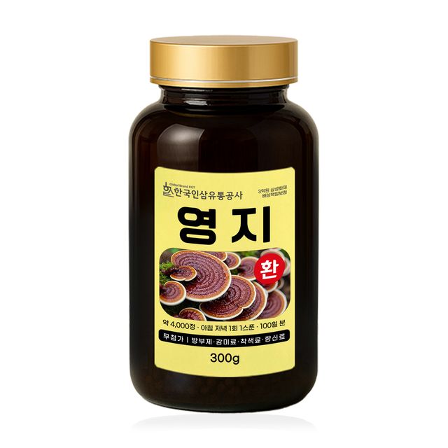 영지버섯 영지환 건강보조식품 면역력 증진 항산화 효능