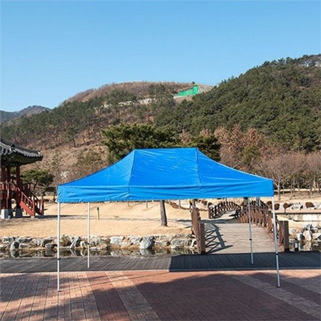 행사용 야외 행사 천막 캠핑용 접이식 캐노피 알루미늄 그늘막 차양막