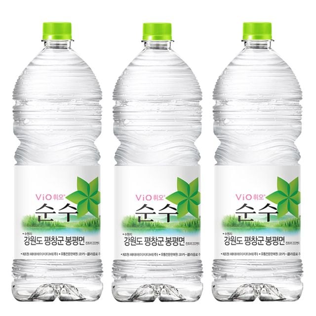 휘오 철원순수 2.0L PET 6개입 생수