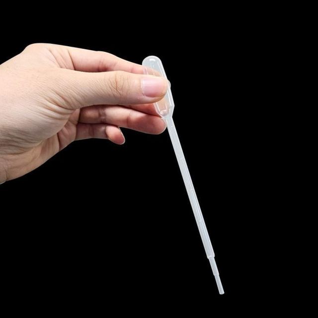 스포이드 일회용 실험용 어항 용품 피펫 1ml 과학교구 물감놀이 팁 도구 미니