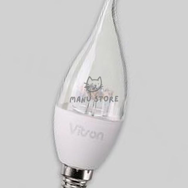 LED램프 카페전구 촛대구 LED플레임 5W E14 투명 전구 KS