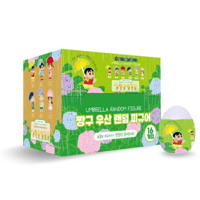 짱구 우산 랜덤 피규어 (16개 1세트) 취미