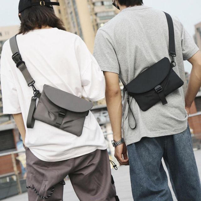 힙색 데일리 맨스백 캐쥬얼 여행 보조 댄디 코디