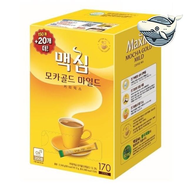 마일드 맥심 수프레모 커피믹스 12g 부드러운 맛