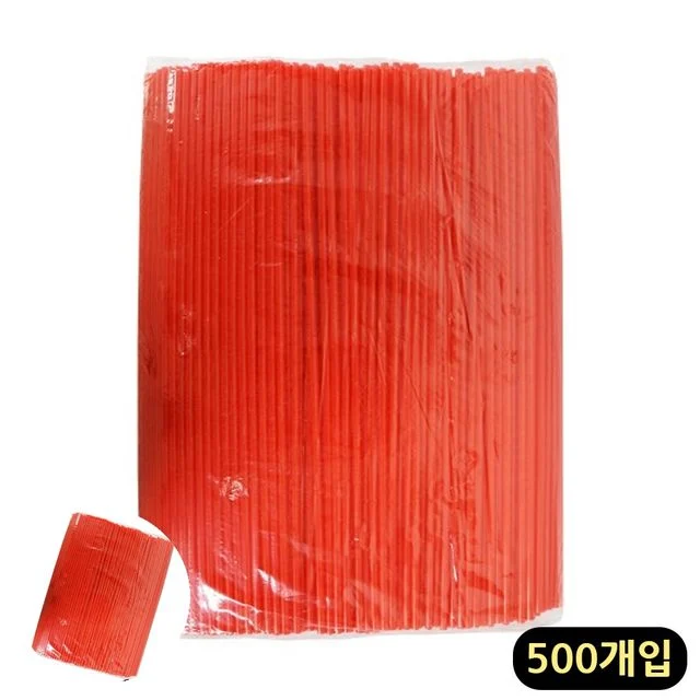 풍선막대손잡이 풍선손잡이 레드 풍선스틱 500개입 풍선컵 별매