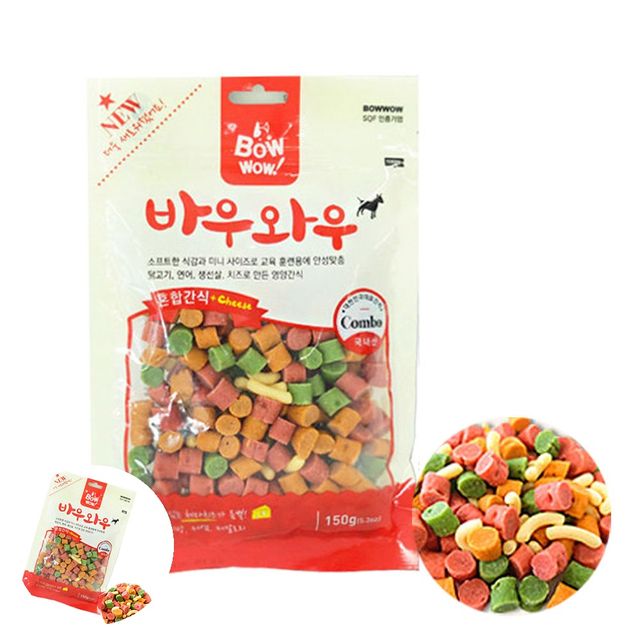 강아지영양간식 강아지훈련간식 혼합간식 150g 강아지 간식