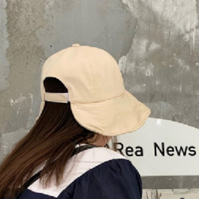 여성 린넨 보닷햇 벙거지, 봄 여름 와이어 버킷햇