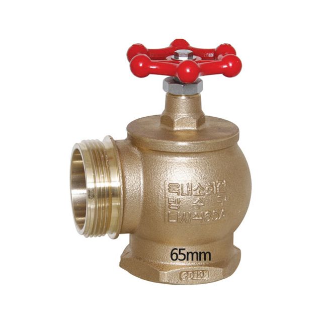 대일소방 앵글 밸브 65mm 15kg 소방 배관 부속