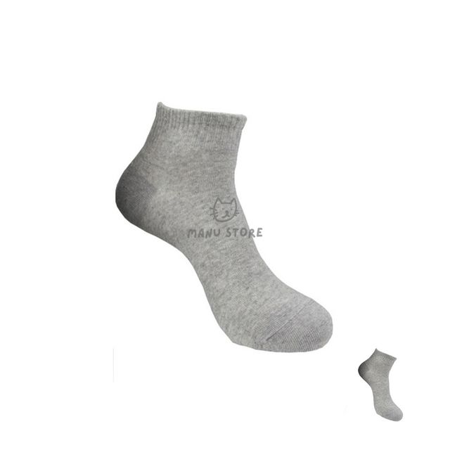 남자단목양말 발목양말 남자 무지 단목양말 그레이 1켤레