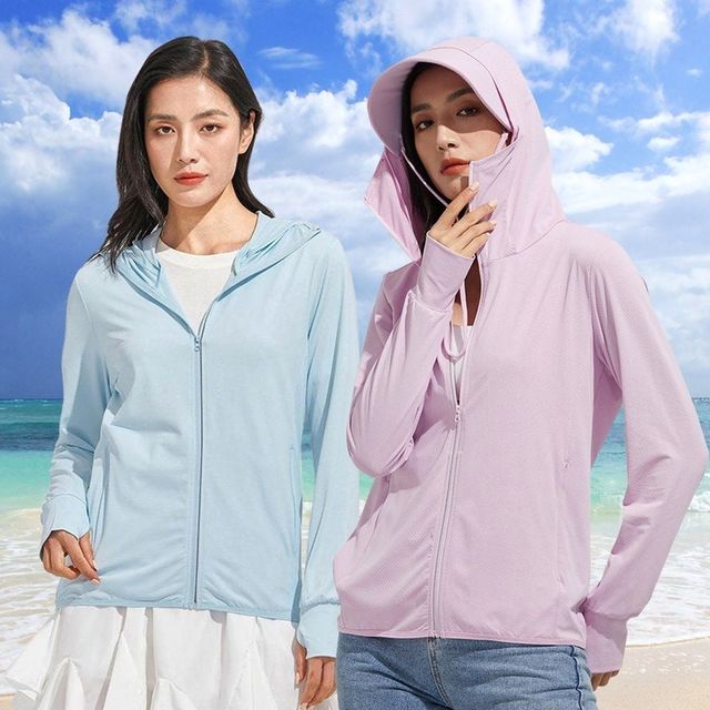 여성 여름 아이스 바람막이 자켓 자외선차단 점퍼 5색