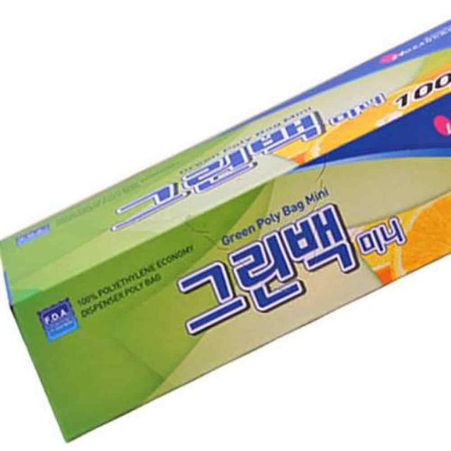 비닐봉투 17x25 100매 위생봉투 야채포장비닐 식품봉투 과일봉투