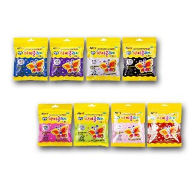 아모스 클레이 칼라 점토 50g - 아이들 손놀이 창의력 키우기