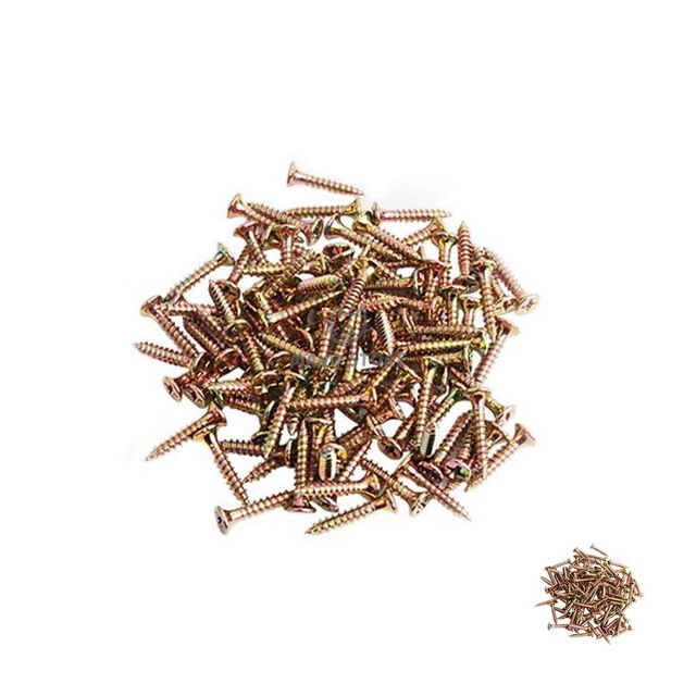 나사피스 다용도나사못 3mm 피스 나사못 2000개입 천연색 길이 12mm