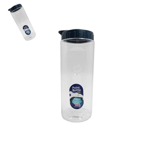 포인트 페트지 물통 물병 1200ml 플라스틱물병 플라스틱물통 투명물병 식당물병