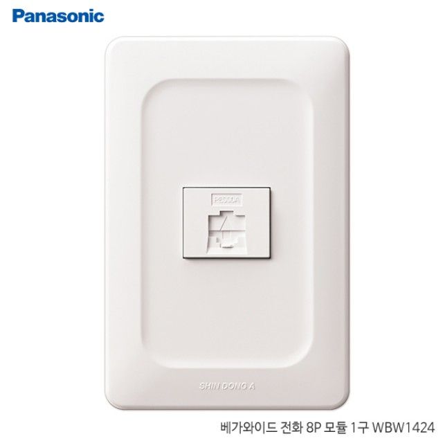 파나소닉 ES신동아 베가와이드 모듈러잭 8p 1구