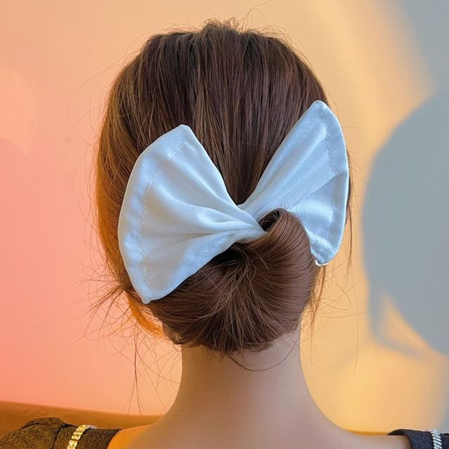 와이어 리본머리끈 여성머리띠 여자헤어밴드 여자머리띠 머리묶는리본