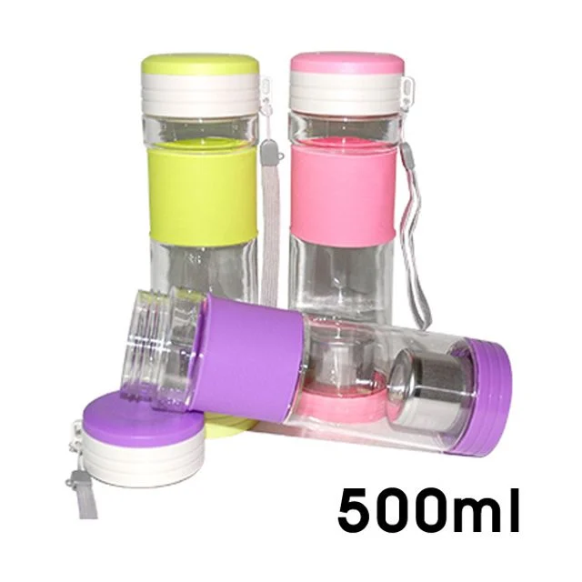 휴대용 티포트 500ml, 녹차 물병 차 담는 병