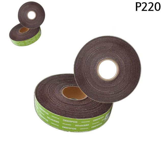 금속용 롤사포 50mm 36.5M 220방 원형사포 사포페이퍼 그라인더페이퍼 사포패드