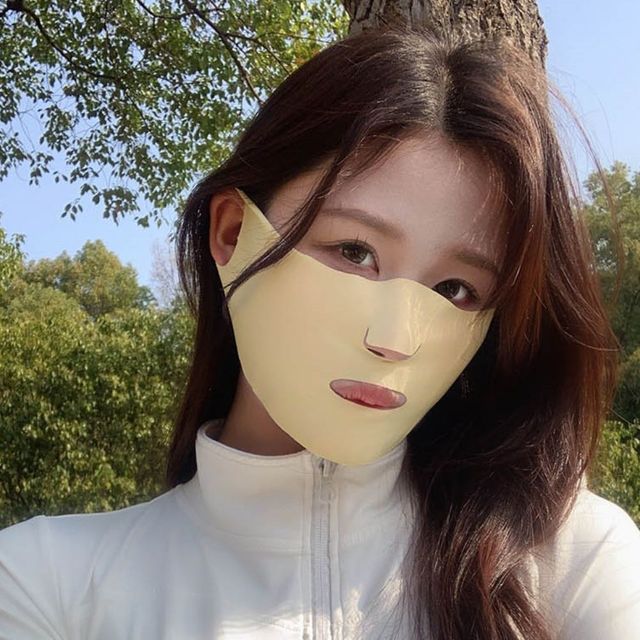 마스크 숨쉬기 활동 골프 좋은 통기성 등산 야외