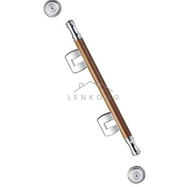 중문손잡이 도어손잡이 문손잡이 현관문핸들락 BL520W 센터200 윌넛 BL520W 1EA