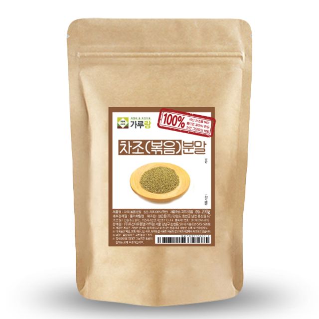 가루랑 국산 차조 볶음분말 선식 200g, 건강한 아침 대용