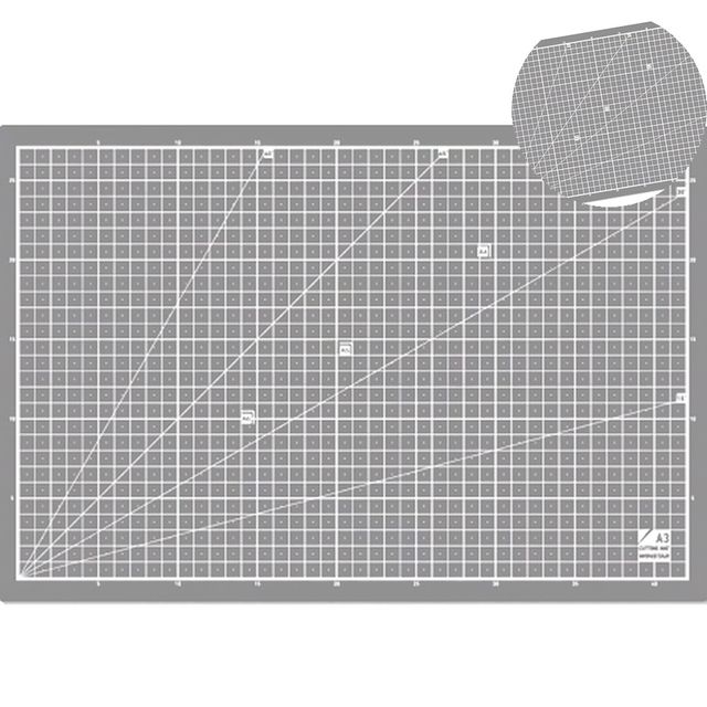 컷팅보드 책상보호매트 커팅매트 A3 그레이