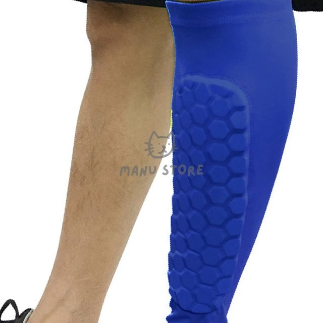 정강이아대 사이클보호대 정강이 보호대 블루 XL