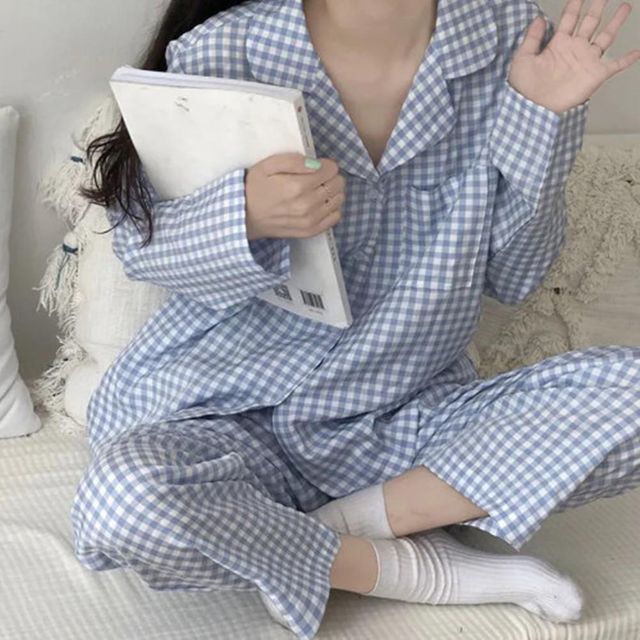 여자파자마 선물 신혼 여자홈웨어 커플잠옷 파자마