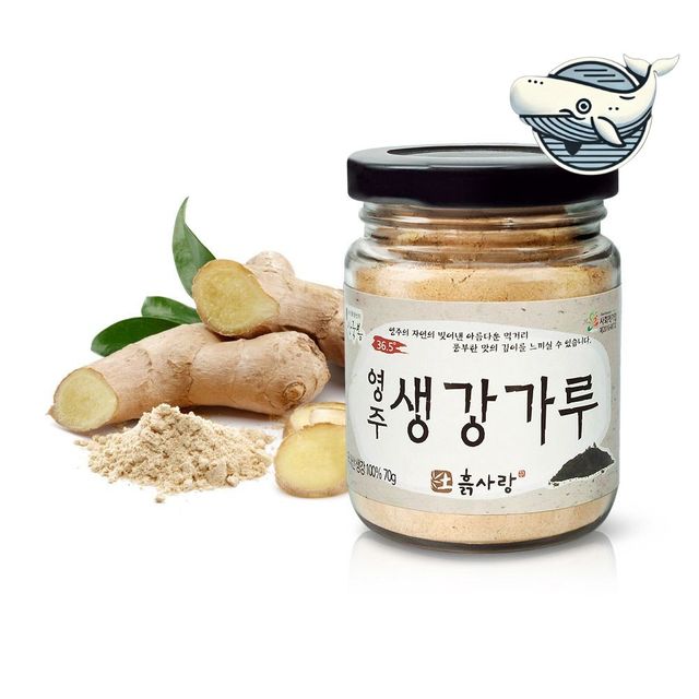 자연 조미료 생강가루 70g 건강 향신료