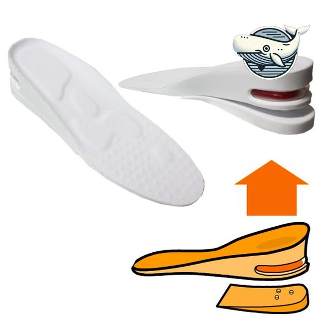 편안한 발높이 조절깔창 5cm 에어쿠션형 남성