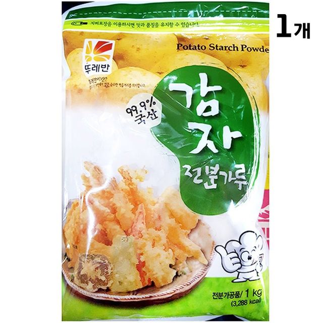 감자전분 1kg 뚜레반 요리용
