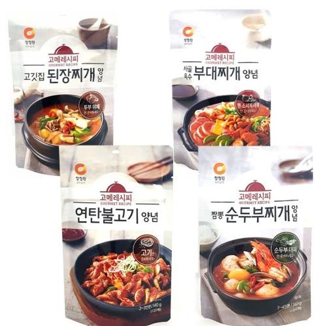 고메레시피 양념 부대찌개 양념 - 간편한 한식 찌개 양념