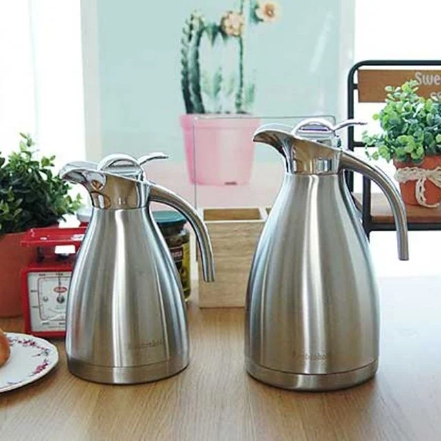호텔 카페 레스토랑 보온 보냉 통 스텐 물 주전자