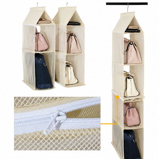 원비온 수납정리대 다용도수납함 거치대 정리수납함 명품가방 보관함 수납정리함 정리대 수납 가방정리함