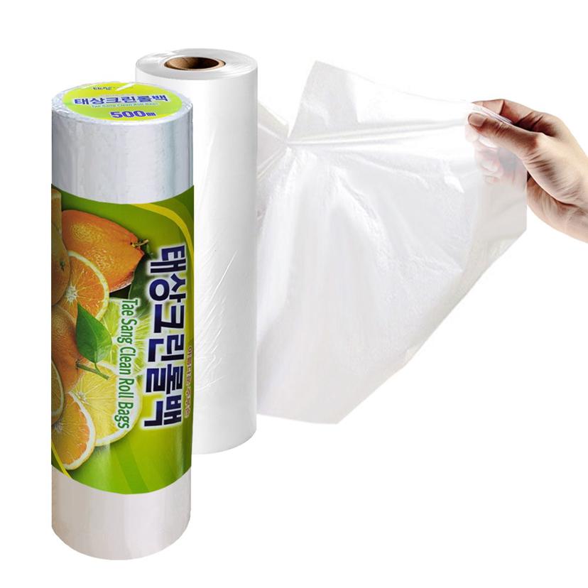 태상 크린 롤백 대형 500매 - 업소용 대용량 위생백