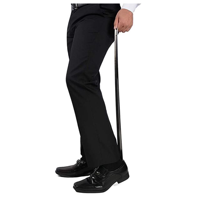 스텐 롱 구두주걱 80cm - 허리 숙이지 않는 긴 구둣주걱