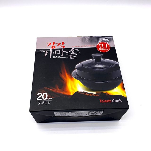 탈랜트쿡 장작 IH 가마솥 20cm - 5~6인용, 전통 맛 현대 기술로 구현