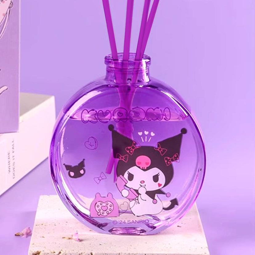 쿠로미 글라스 디퓨저 120ml - 산뜻한 녹차향 방향제