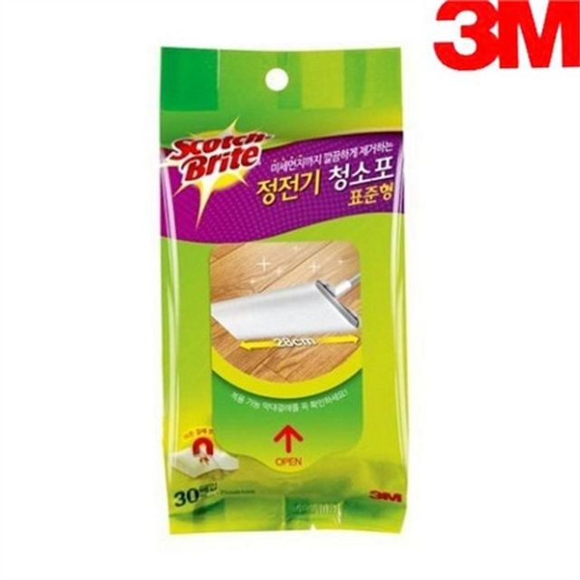 미세먼지 정전기 청소포 가정용 일반 청소포 일회용 건식 바닥 먼지