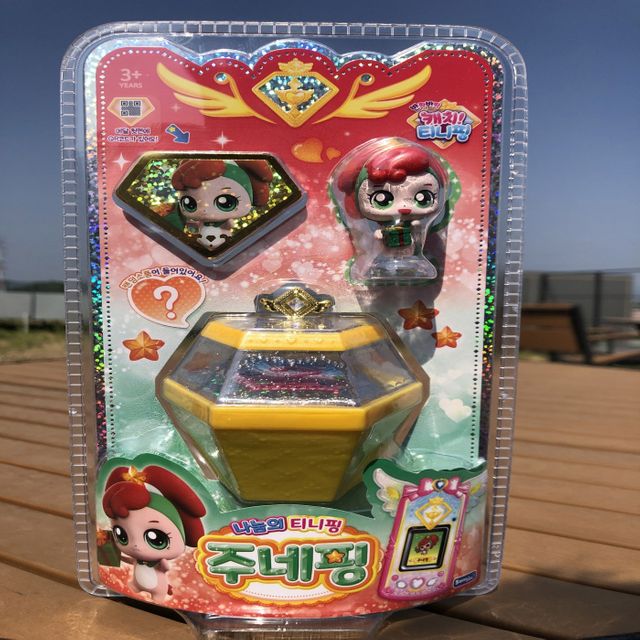 캐치티니핑 나눔의 티니핑 주네핑 로열 큐브 피규어 프라모델