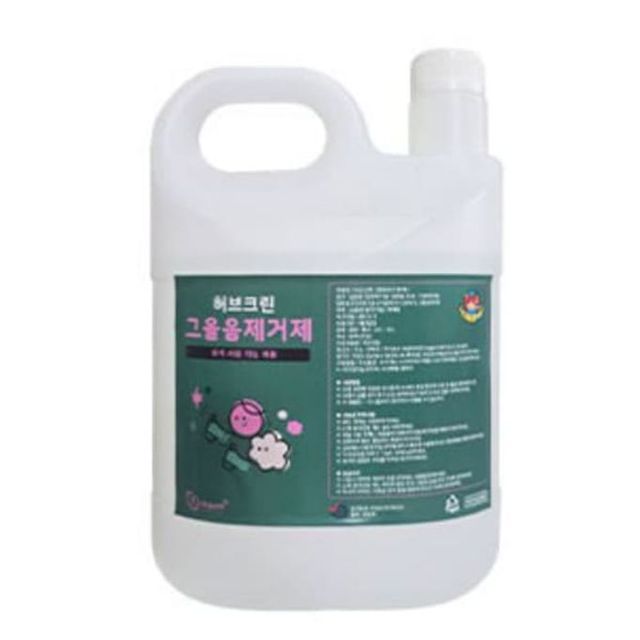 허브크린 그을음 제거제 화재현장 탄냄비 얼룩 탄거 클리너 3.78L