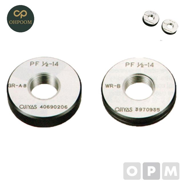 R게이지 테이퍼게이지 파이프링게이지 PF 04 PF1/2X14 1EA