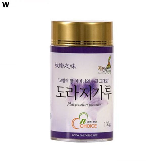 엔초이스 국산 도라지가루 130g - 목 건강 전통분말