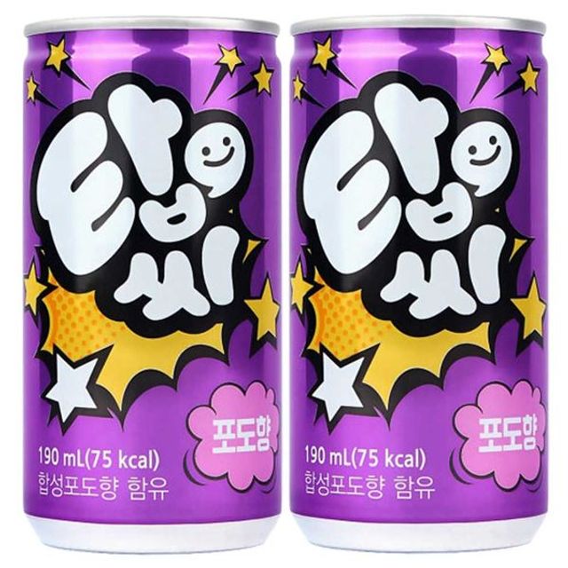 일화 탑씨 포도 190ml x 60캔 (30캔x2박스) GWM