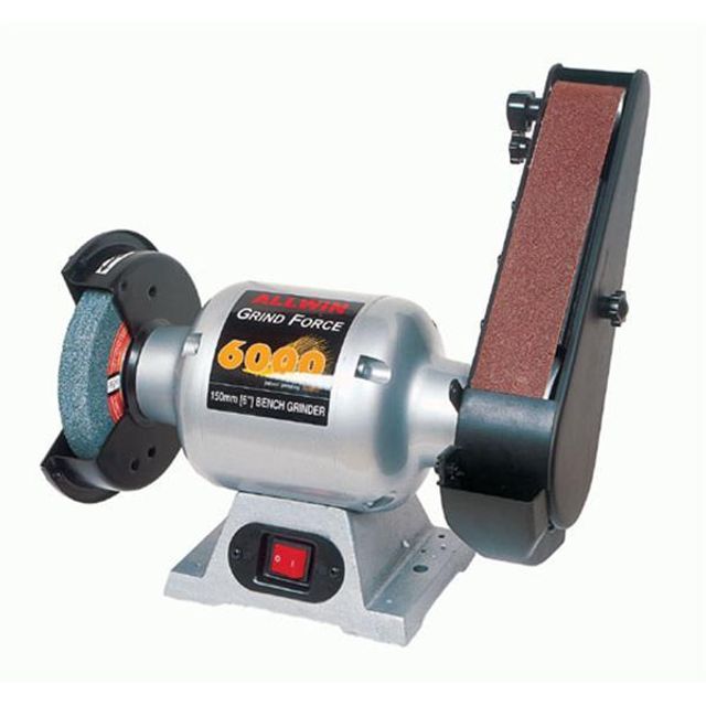 28875 탁상그라인더 벨트샌더 AGF6000B 1/4HP 소형 정밀 작업용