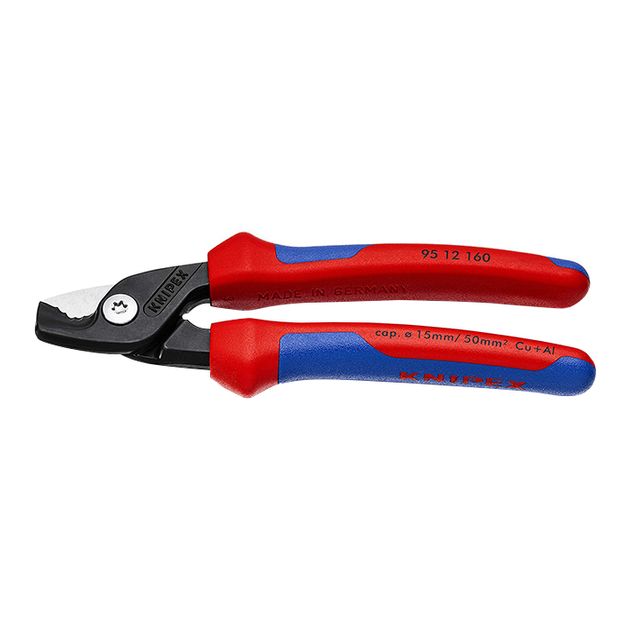 케이블컷터 수작업공구 전장 160mm KNIPEX