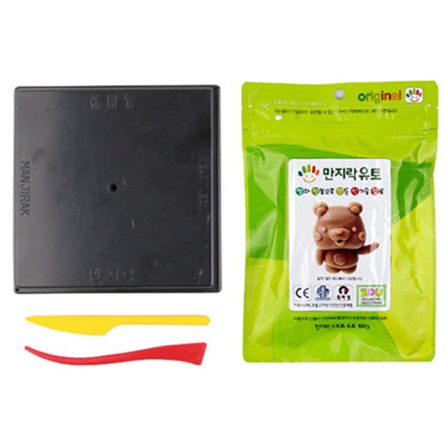 만지락 점토 찰흙놀이 초등 수지점토 공예 조소용흙 유토 작품만들기 재미있는찰흙놀이
