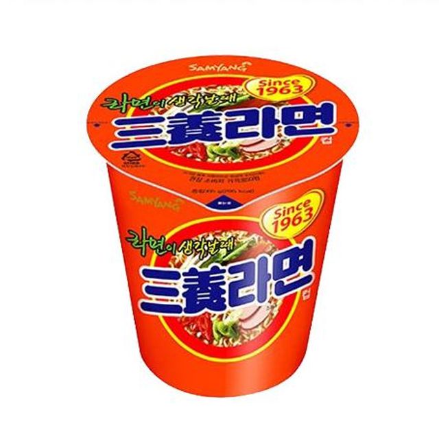 삼양라면 소컵 6입 - 간편한 컵라면 번들 세트