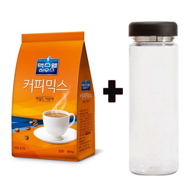 맥스웰 아로마 커피믹스 900gx1개+워터보틀 세트 실용적 선물용